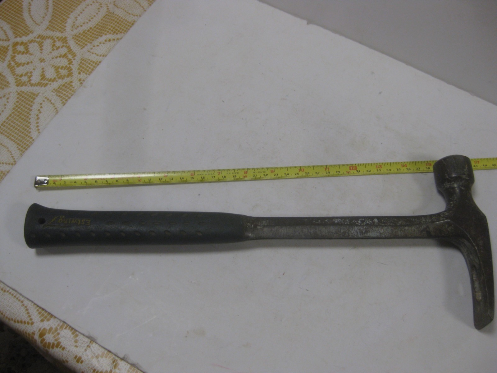 Vintage Estwing Framing Hammer with Unusual Nail Puller model E328SM USA made