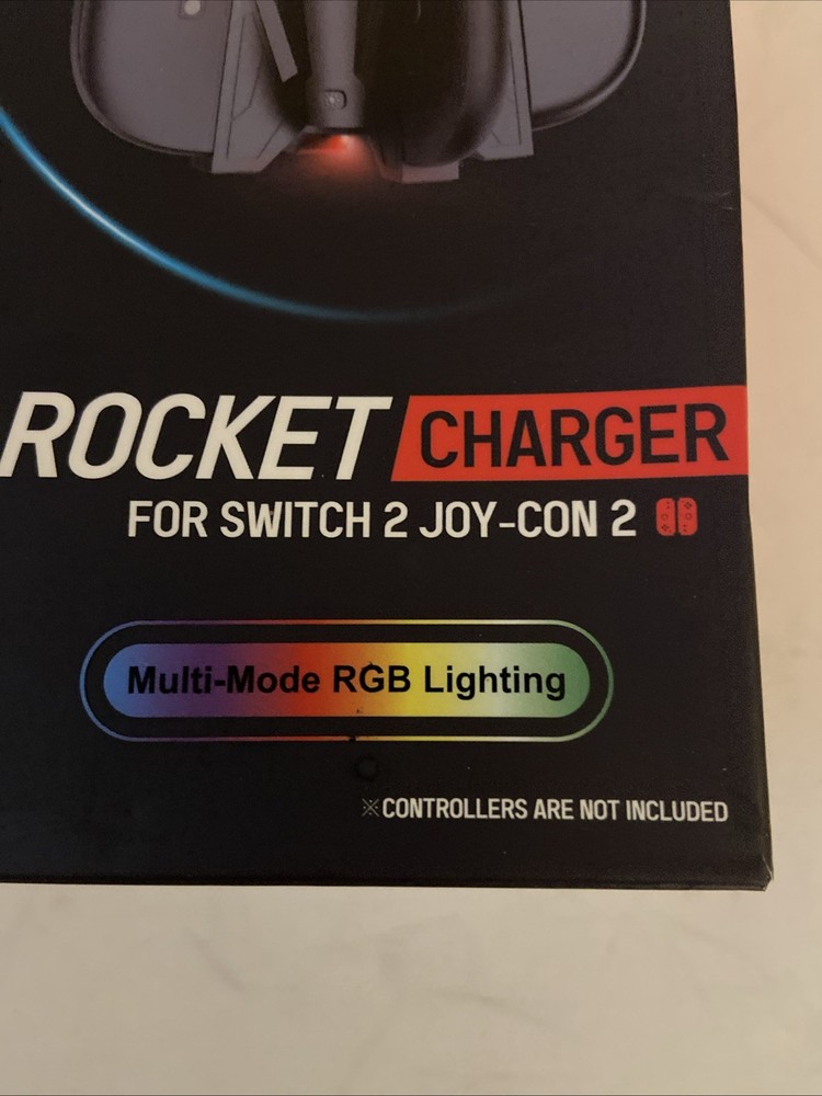 Rocket Charger For Switch 2 Joy Con 2 RGB