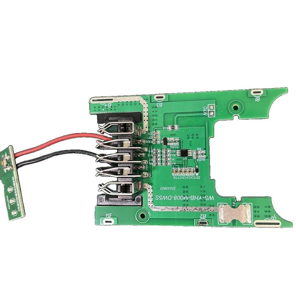 Battery Assembly Support with DCB200 Compatible Circuit Protection Board