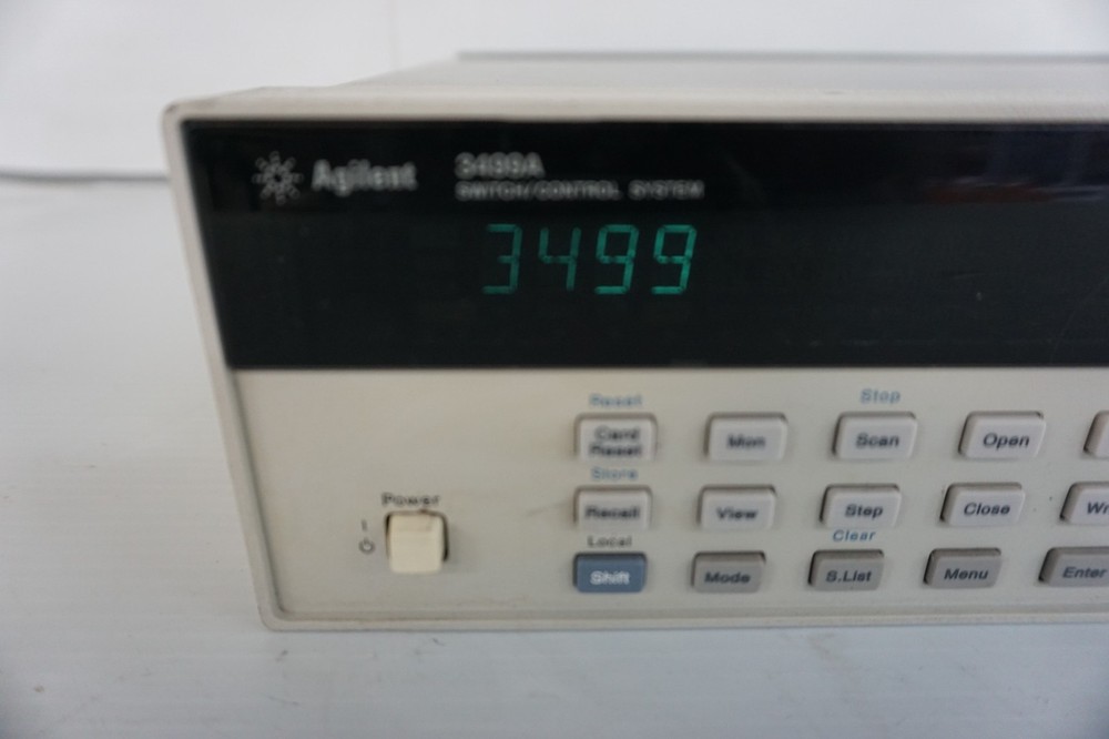 AGILENT 3499A SWITCH/CONTROL SYSTEM (BFR12)