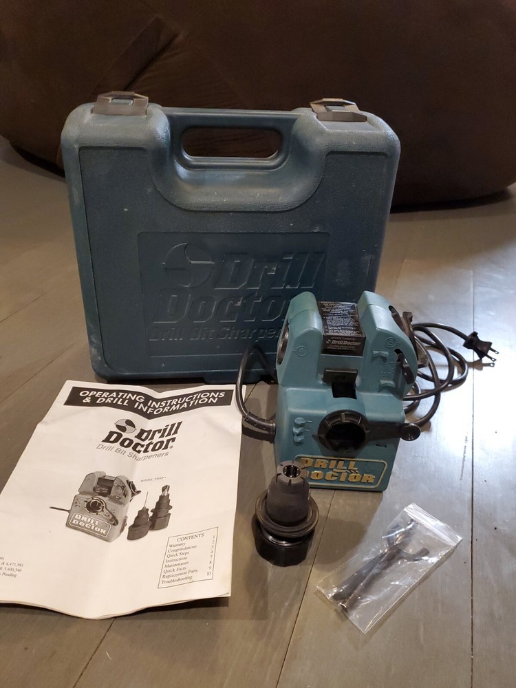 Drill Doctor DD 500SP Professional Drill Bit Sharpener In Case