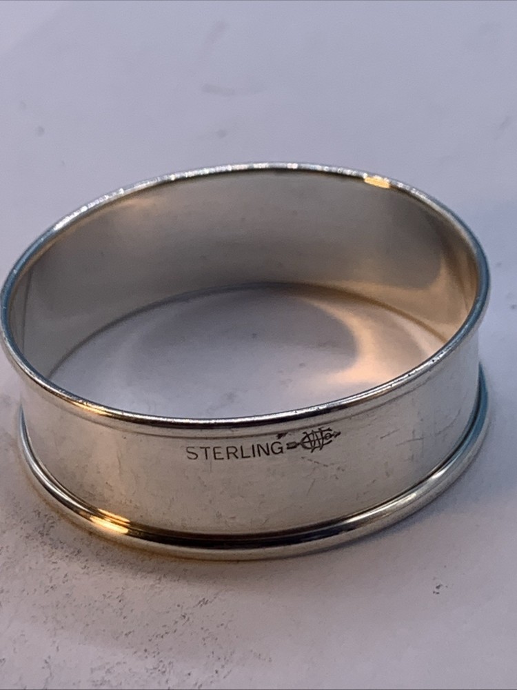 Vintage Sterling Silver Napkin Ring