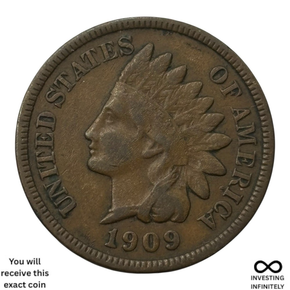 1909 Indian Head Cent X-998