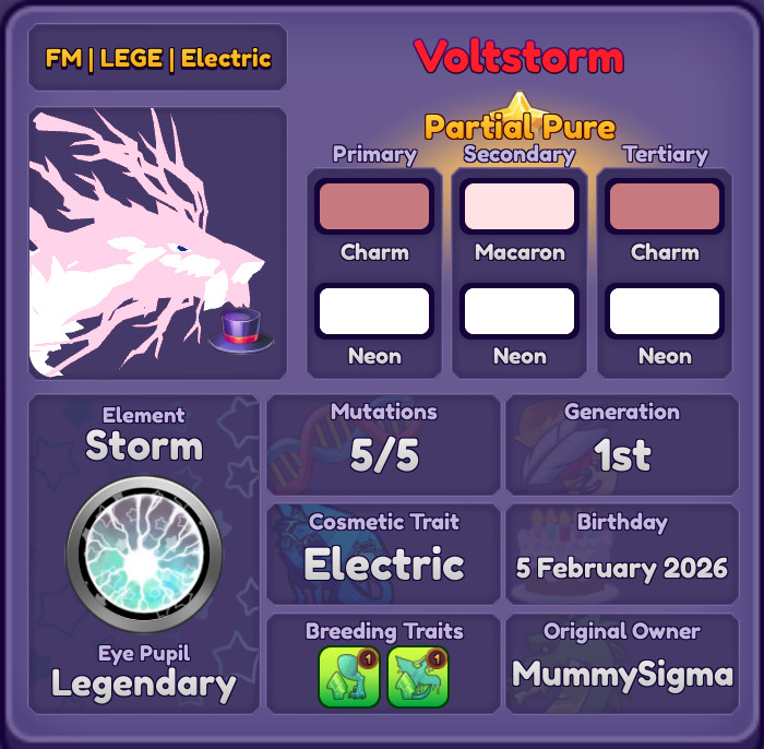 Voltstorm | Dragon Adventures | DA | Roblox