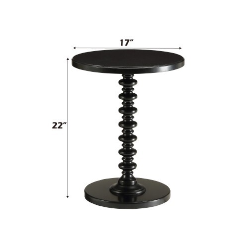 Acton Accent Table - Black Finish