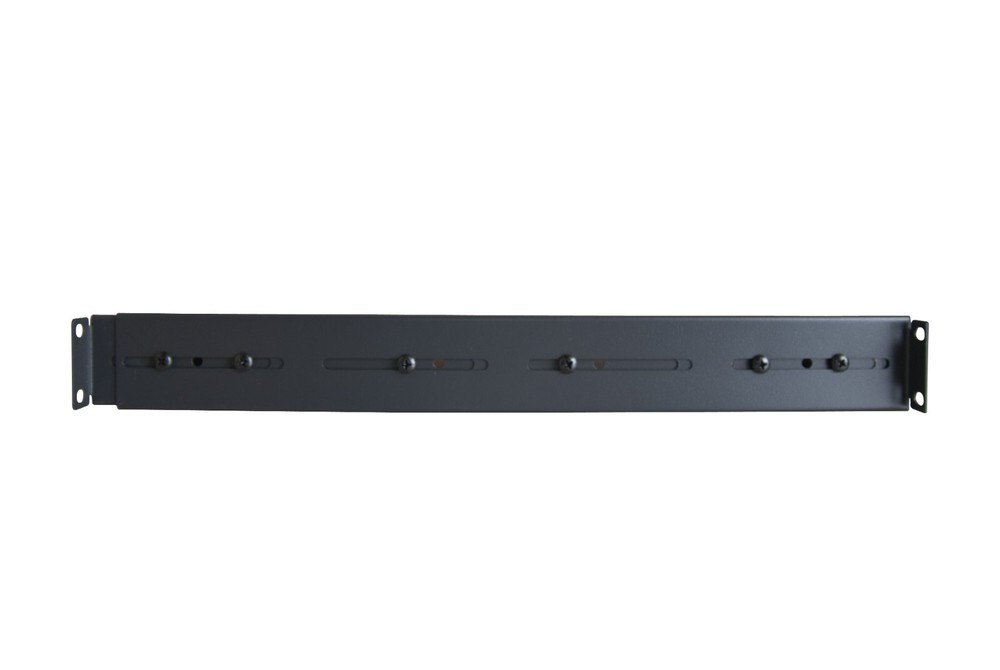 Fixed Server Rack Shelf 1U 19" 4 Post Mount Adjustable 16"-37" Extension Vented