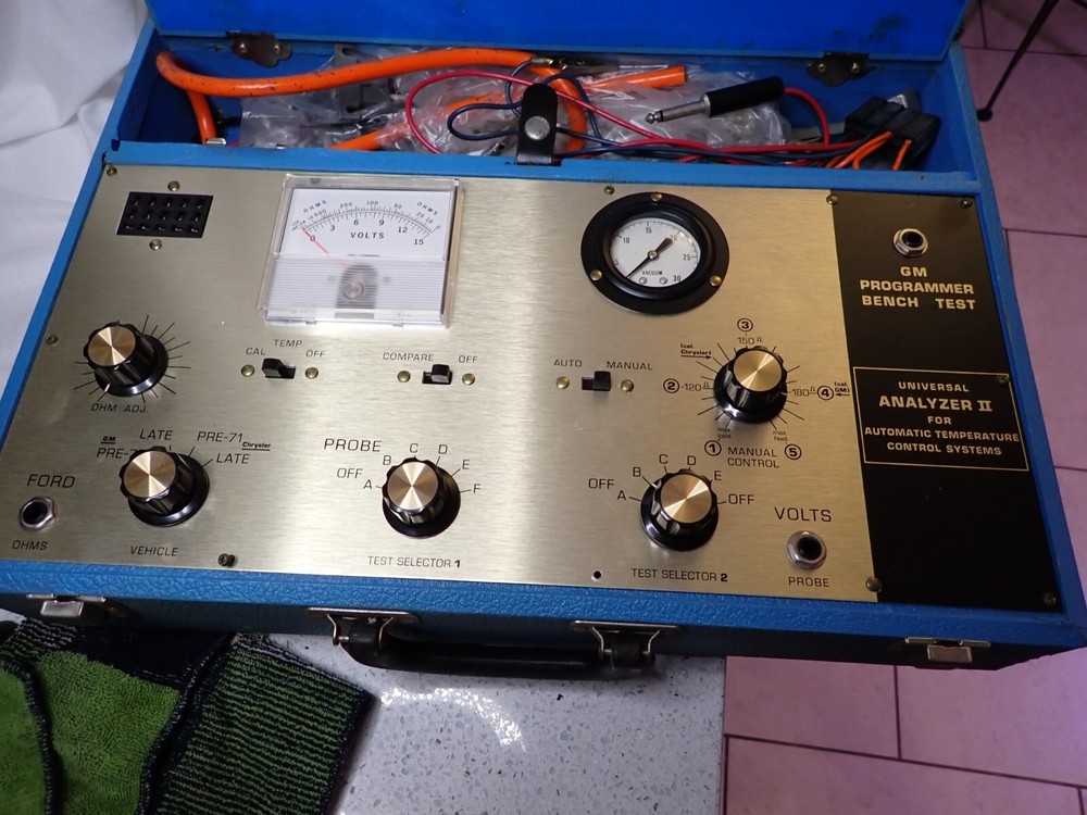 K-D model GM Analyzer II programmer bench test kit temperature control TOOL Wire