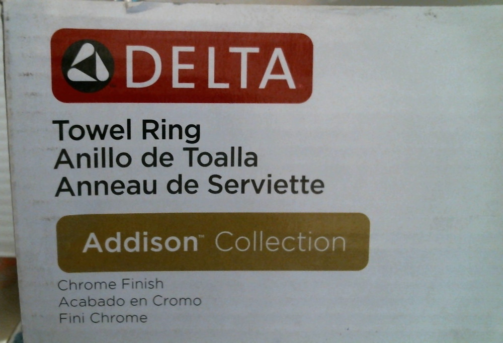 Delta Towel Ring Chrome Finish (79246) FS
