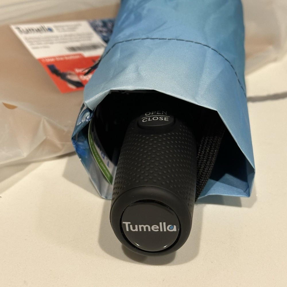 Tumella Unbreakable Windproof Travel Umbrella Compact Automatic Folding NEW