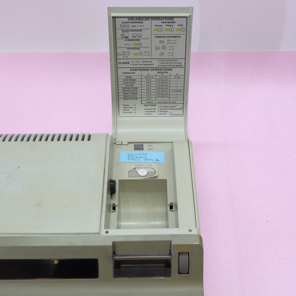Hewlett Packard 9815A Desktop Calculator Computer Vintage Programmable T5-C2