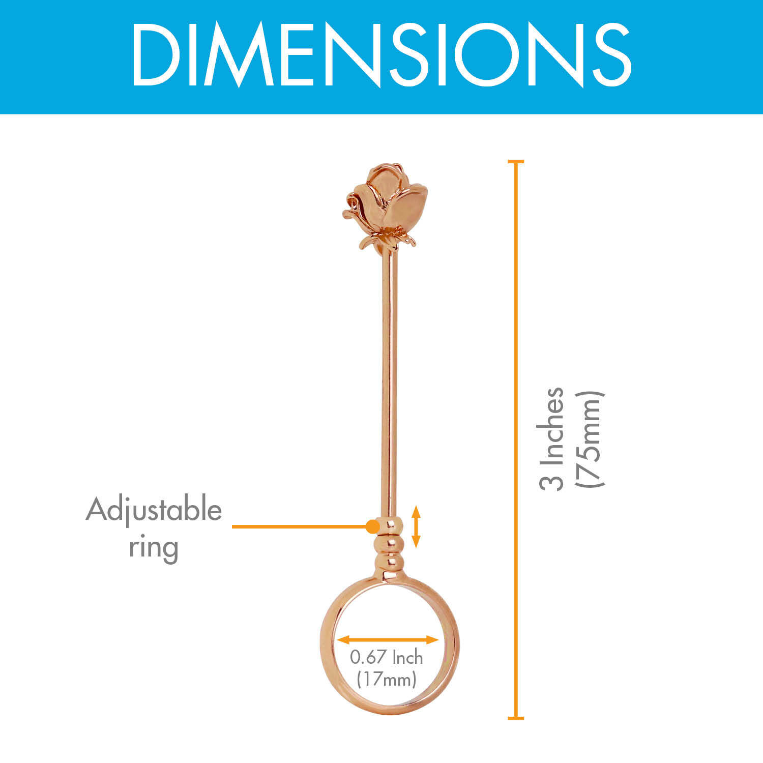 Cigarette Holder Ring Elegant Finger Holder Ring for Lady Smoker Smoke Holder