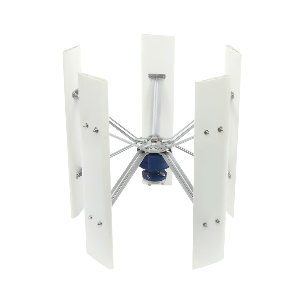 100W 12V Vertical Axis Wind Power Turbine Generator Windmill Kit with Controller