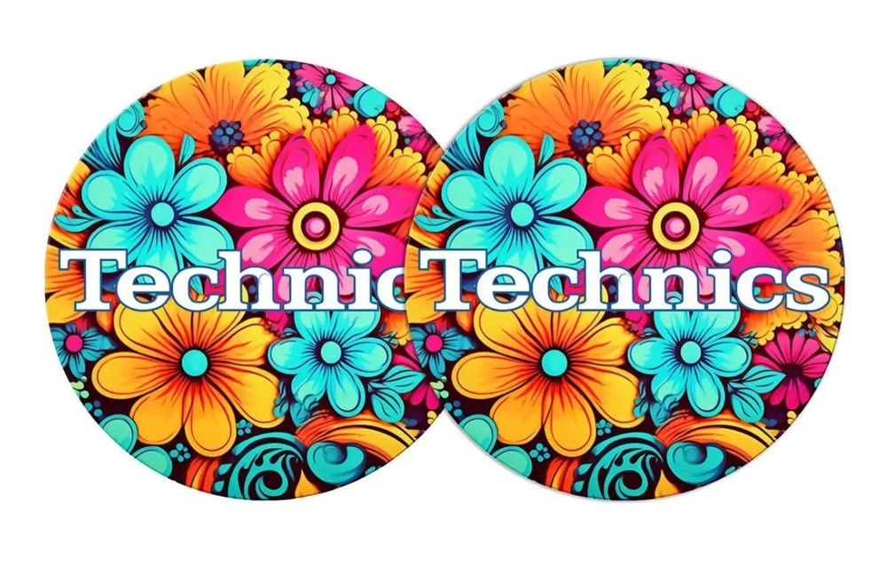 Slipmats Technics Hippie 1 Pair