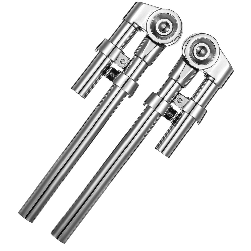 2 PCS Tom Drum Brackets, Tom Mount Holder Arm, Adjustable Tom Mounting Holder...