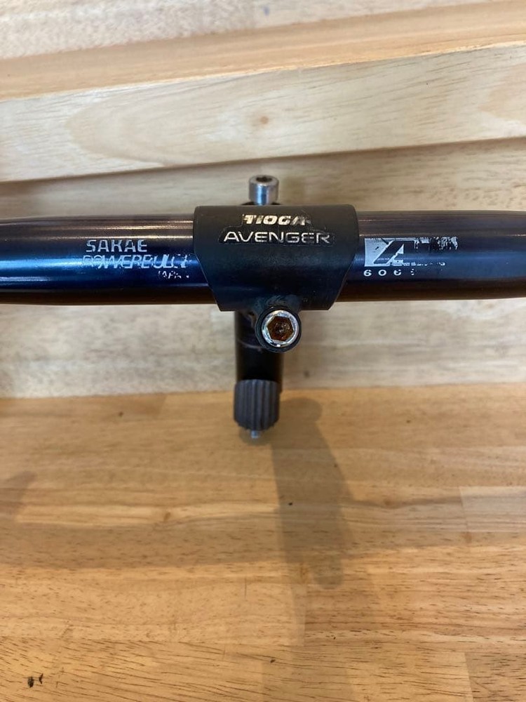 oldmtb Tioga t-bone threaded stem Sakae flat bar set OS