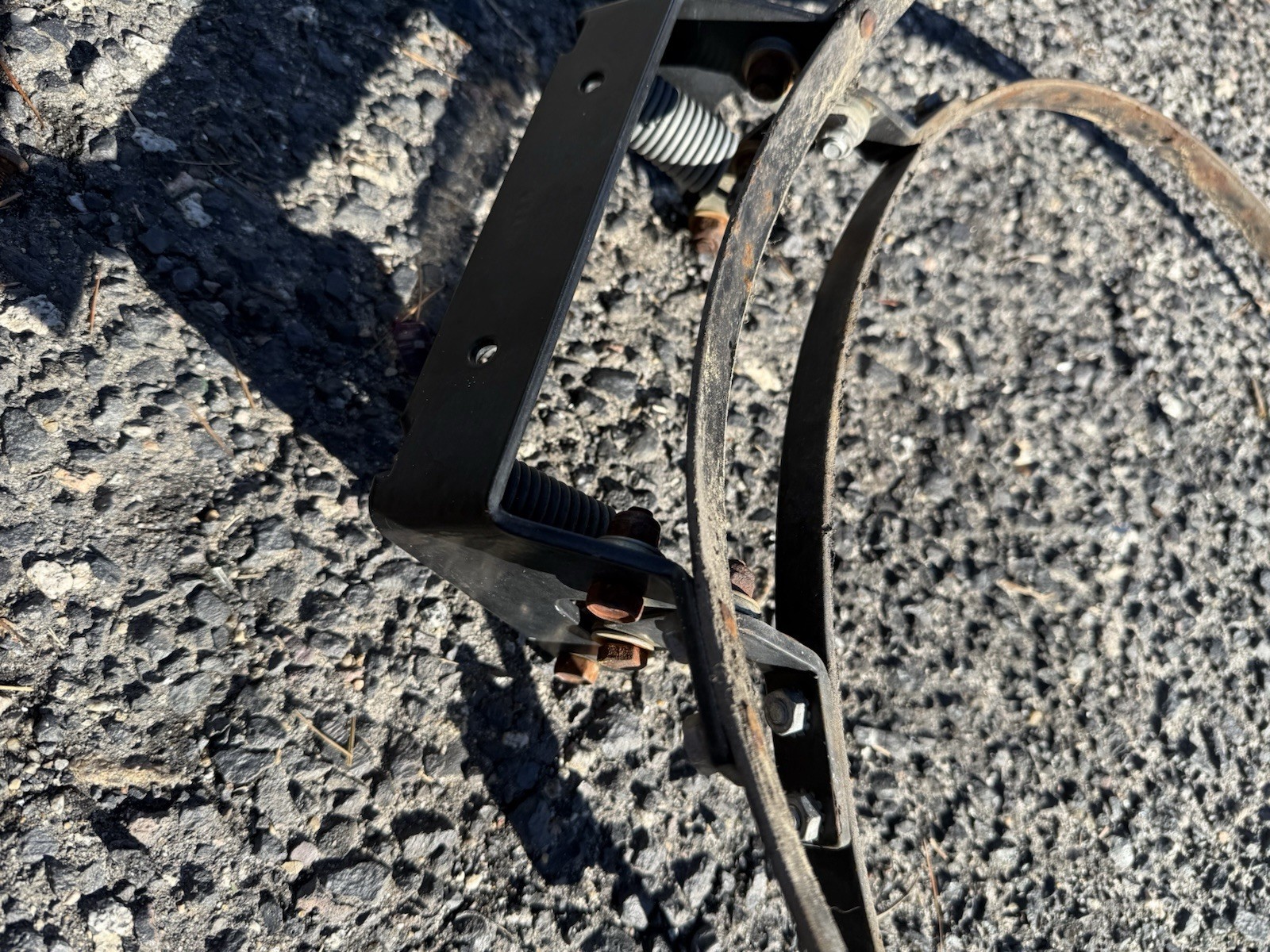 Big Large Green Egg Hinge Band Replacement Part for Grill, Used