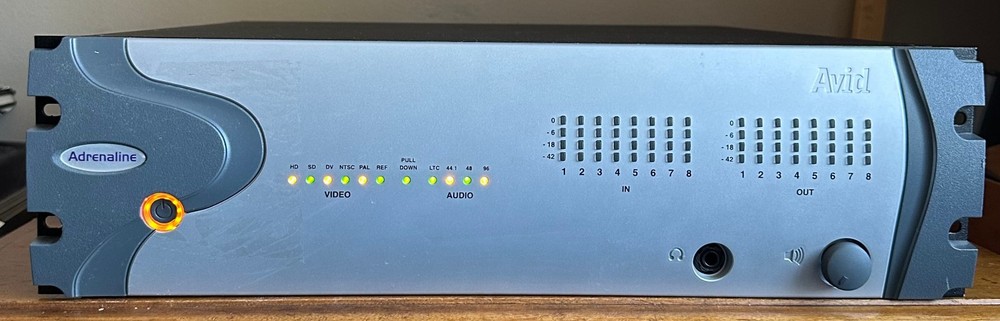 Avid Technology Andrenaline Model 0020-03332-02 Rev C DNxcel Audio Video Editor