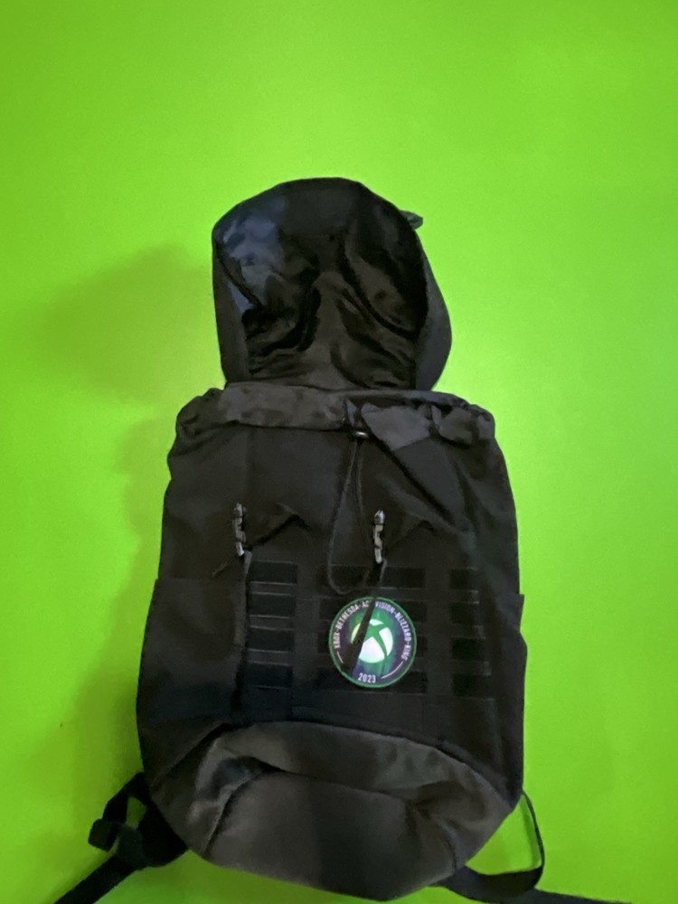 Microsoft Xbox One Aurora Employee Exclusive Tactical Backpack Patch New