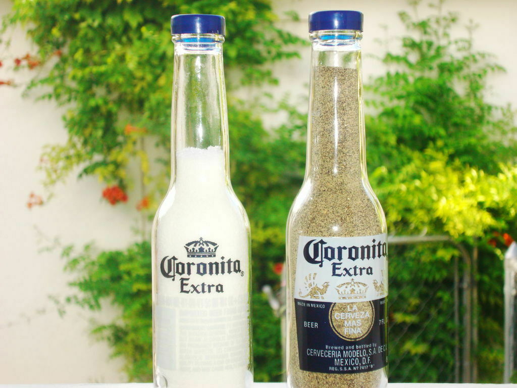 110 Corona Salt and Pepper Shaker Caps Lids for Corona / Coronita Bottles