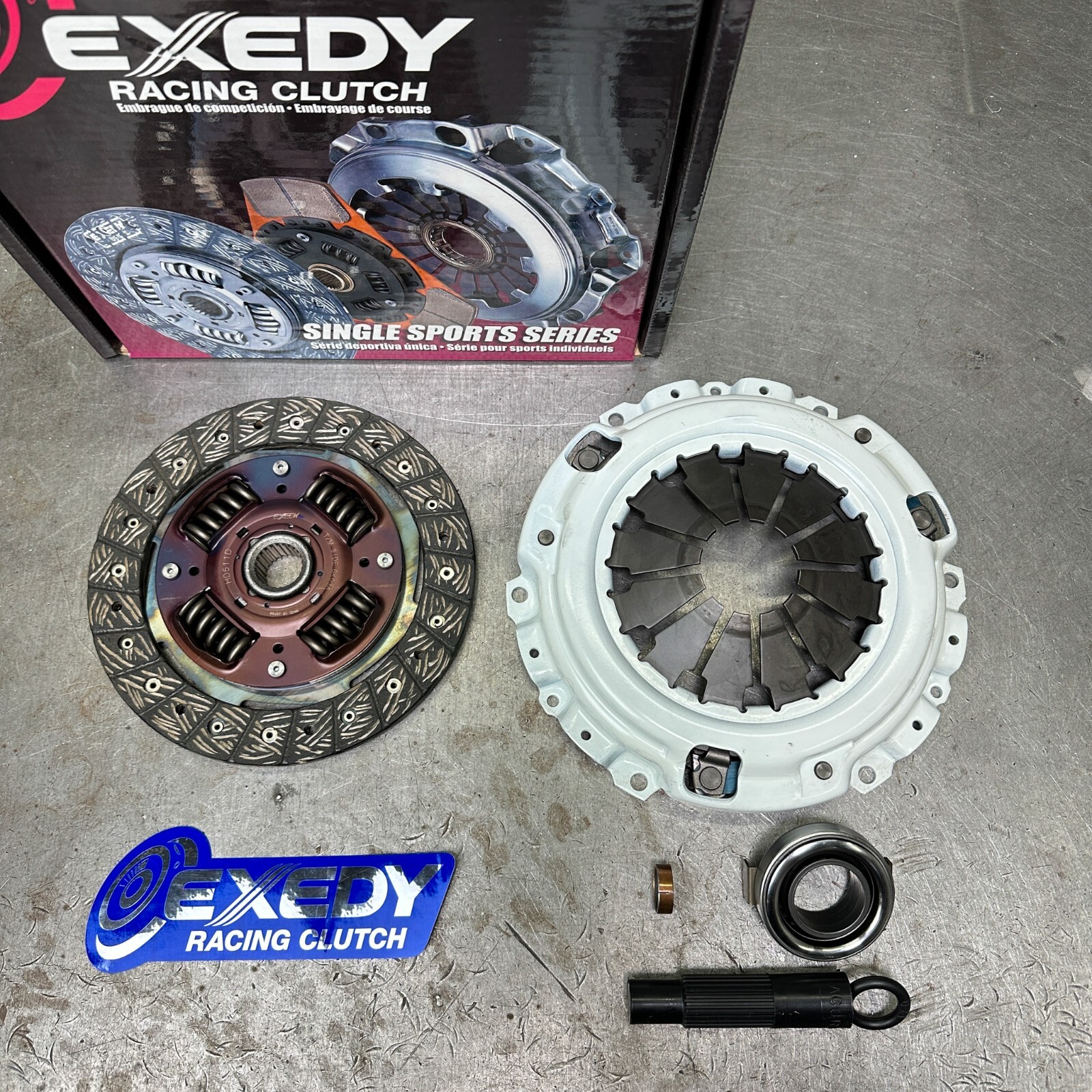 Exedy 08806 Stage 1 Clutch Disc w/ HD Pressure Plate For Honda K Series K20 K24