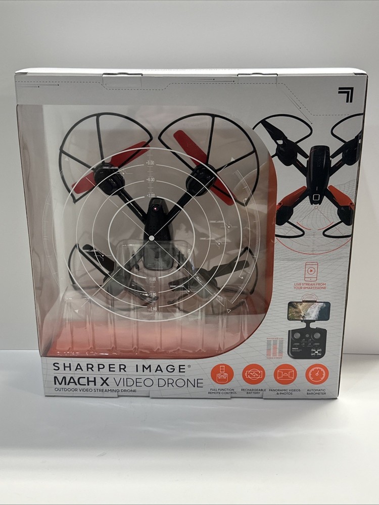 Sharper Image Drone with Streaming Camera- Free S&H