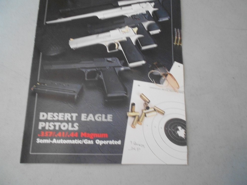 Desert Eagle Magnum Research Flyer 357/41/44 Magnum
