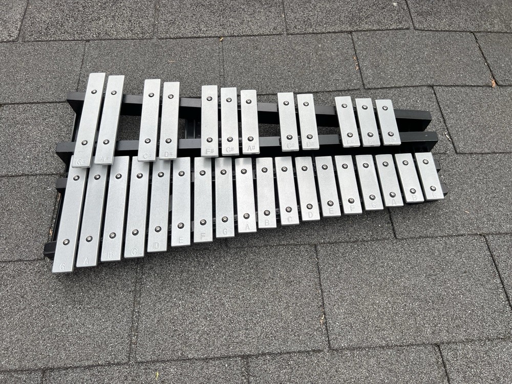 30 Note Glockenspiel and Carrying Case with Strap