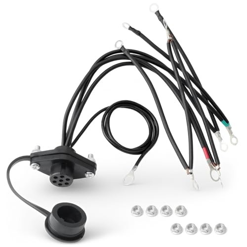 39886 Winch Remote Control Female Socket Wiring Connector Harness Kit