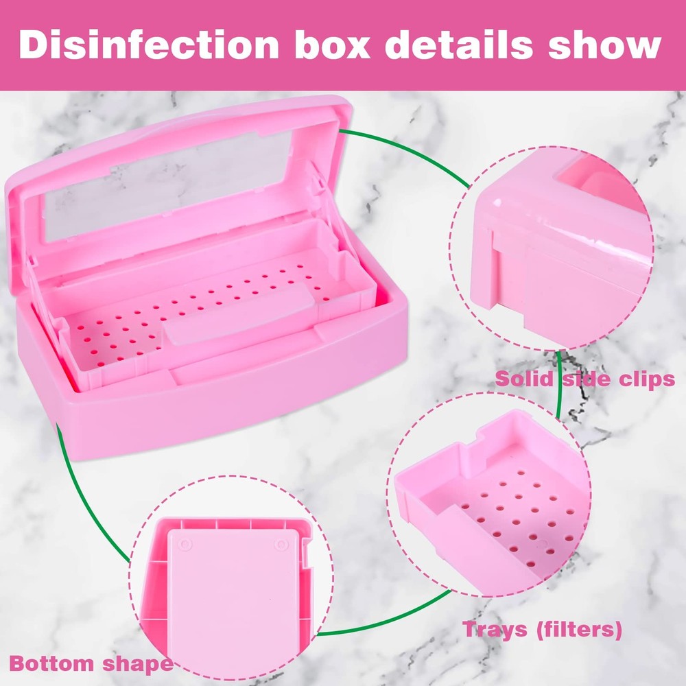 Plastic Sterilizing Tray-Sterilization Tray,Clean Sterilizer Box Storage Orga...