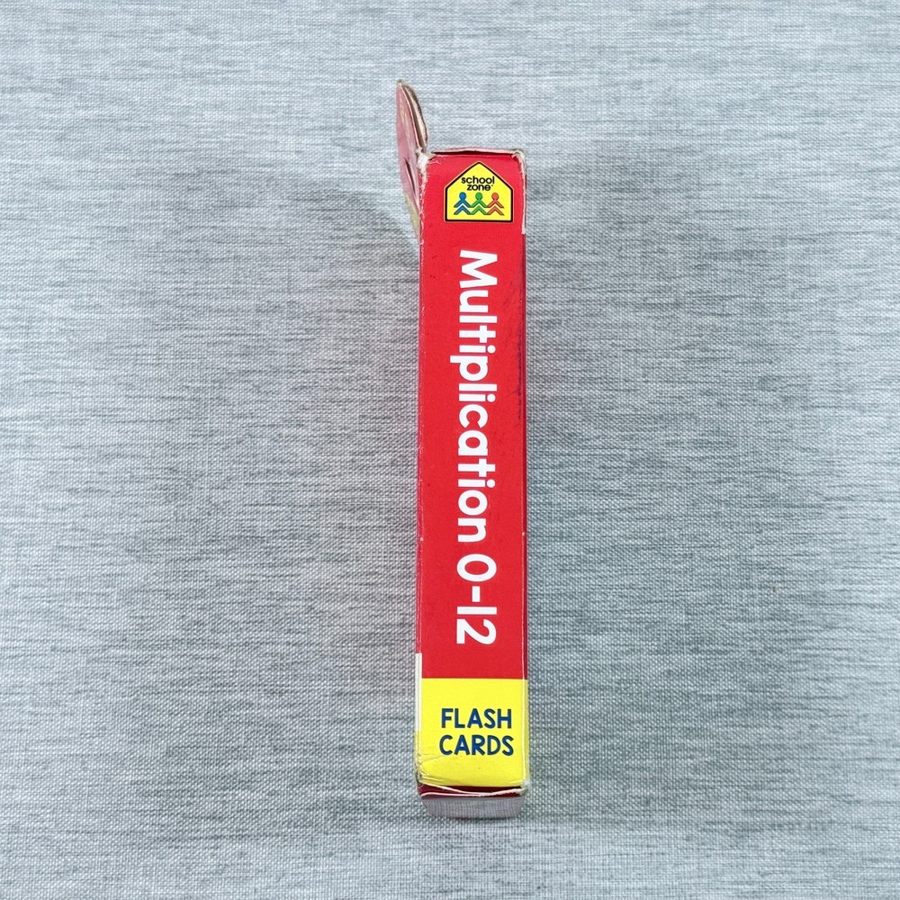Multiplication Flash Cards 0-12 Flash Cards Elementary Grade Math for Ages 8+