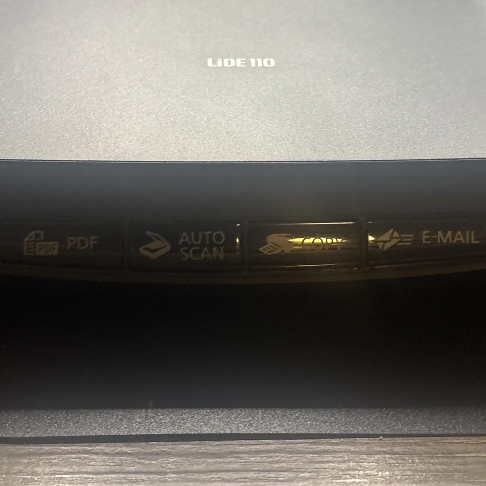 Canon CanoScan LiDE110 Lide 110 Color Image Flatbed Scanner