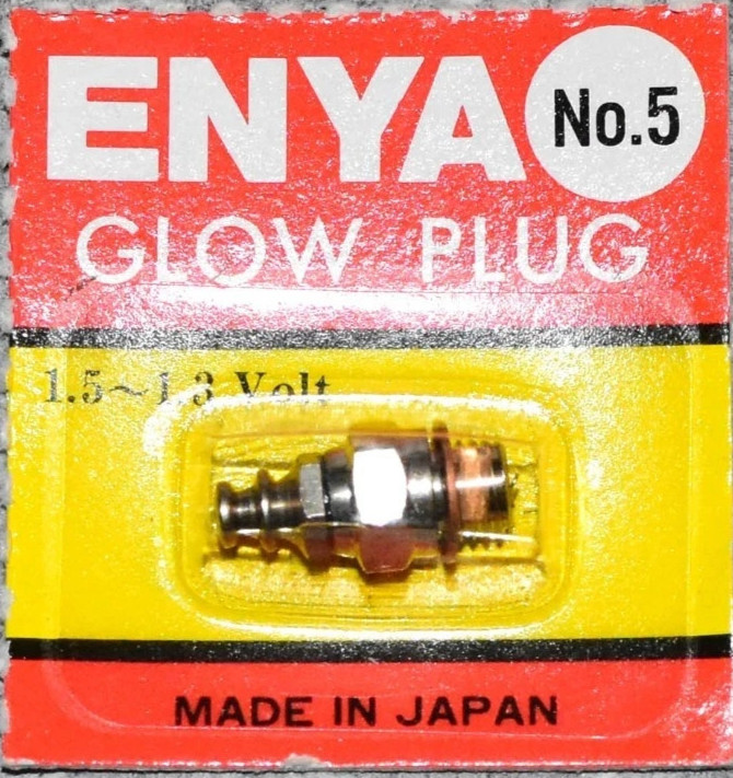 Enya #5 Medium Heat Nitro Glow Plug New