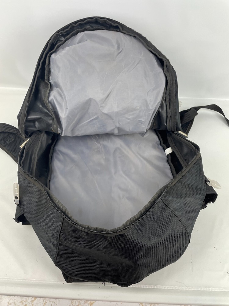 Louisville Slugger Black Softball Backpack-2 Bat Capacity-Hook-Outer Pouch