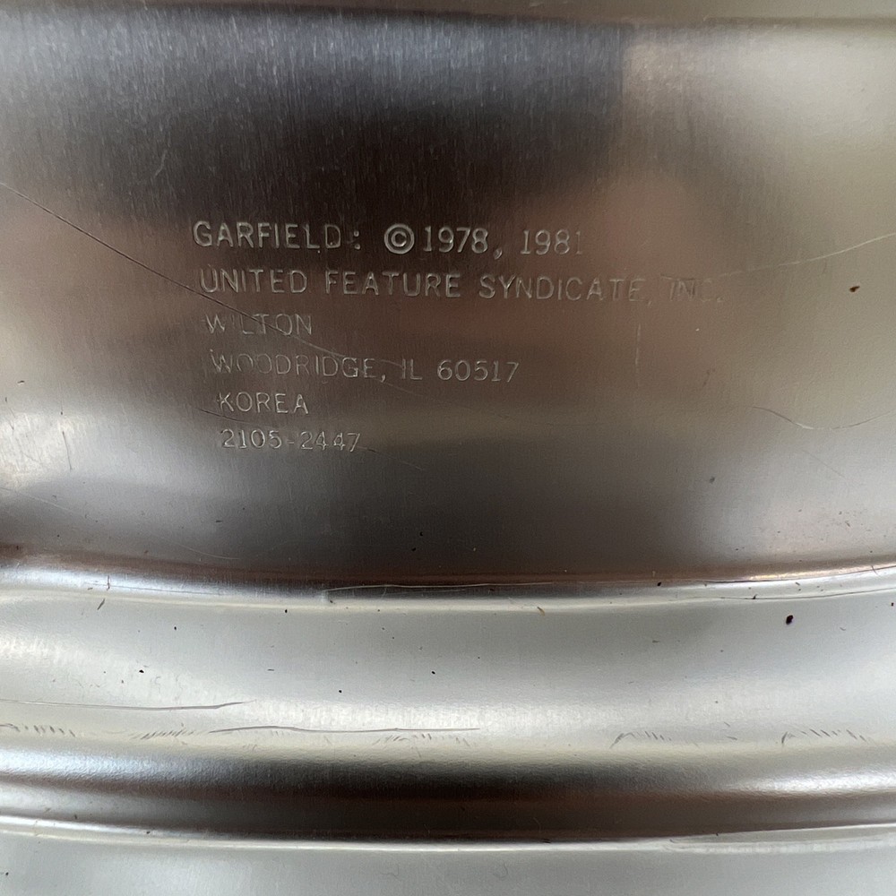 Vintage 1981 Wilton Garfield Cat Cake Pan