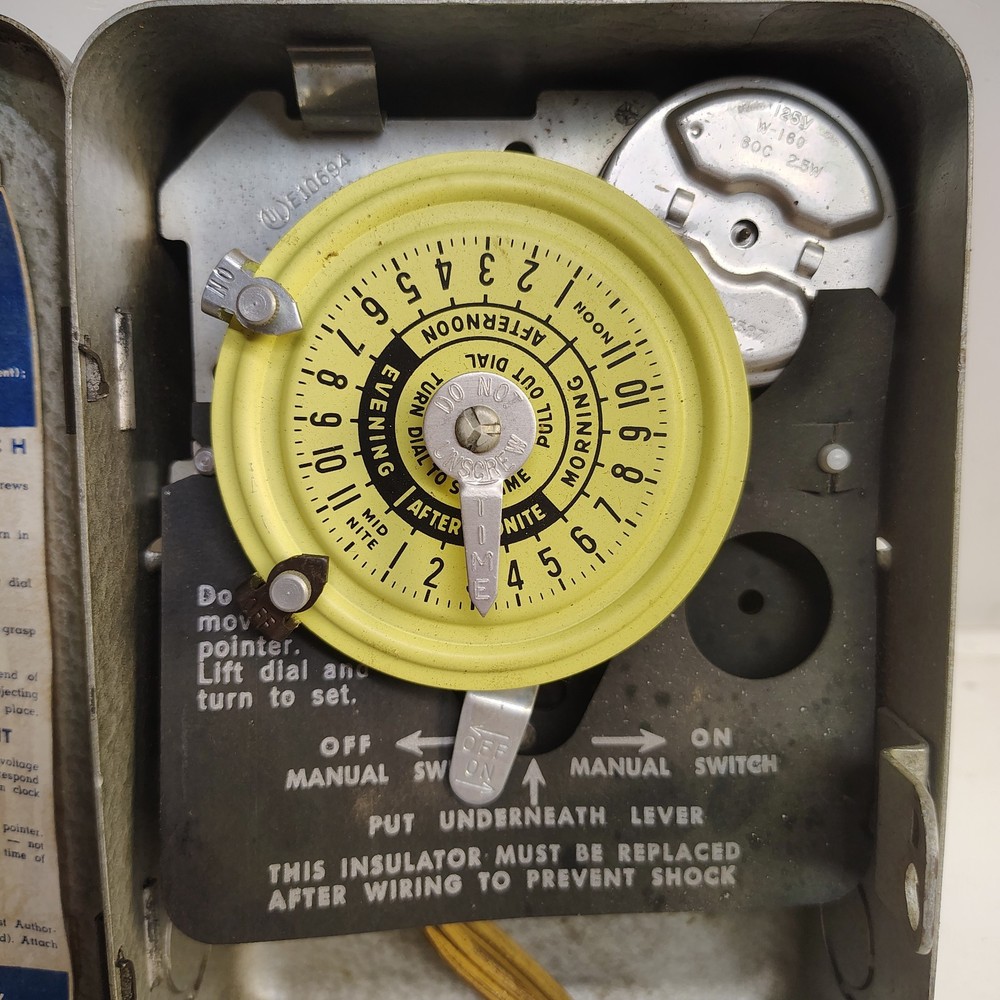 Inter-Matic Heavy Duty Timer Model T171 Single Pole Single Throw