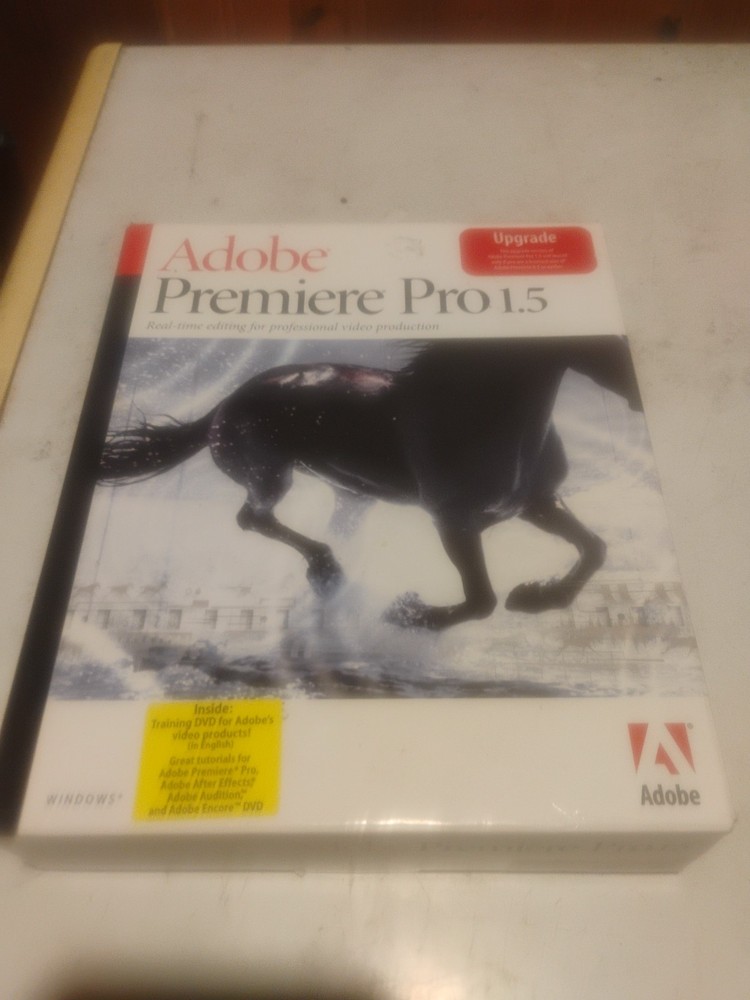Adobe Premiere Pro 1.5 Upgrade Bundle