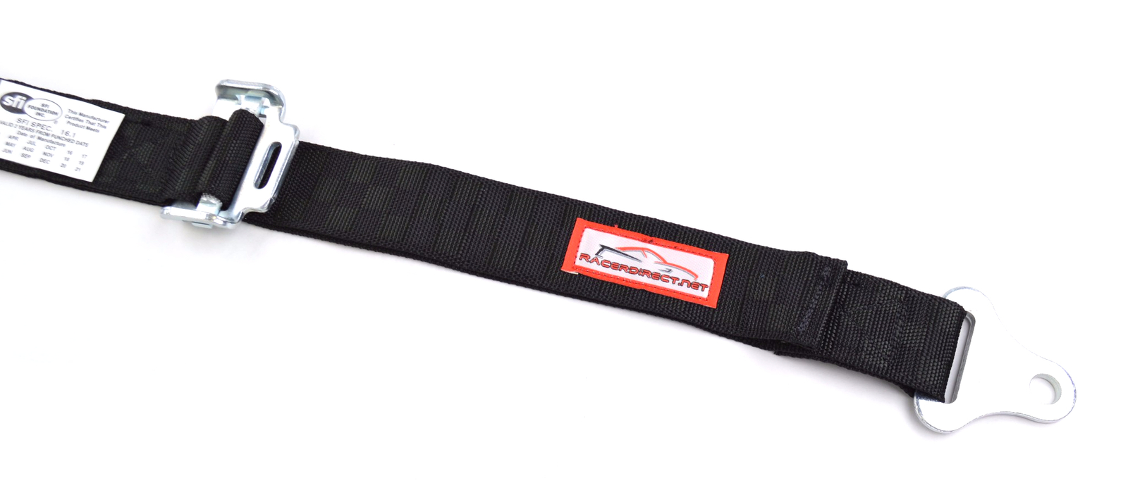 QUARTER MIDGET HARNESS 2" SFI 16.1 PULL DOWN BELT CAM LOCK BLACK CHECKERBOARD