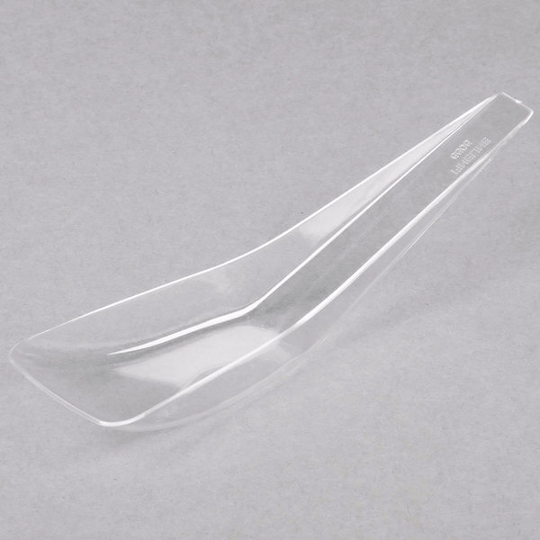 Fineline Settings 6505-CL, 5-Inch Clear Plastic Tiny Tensils, 200/CS