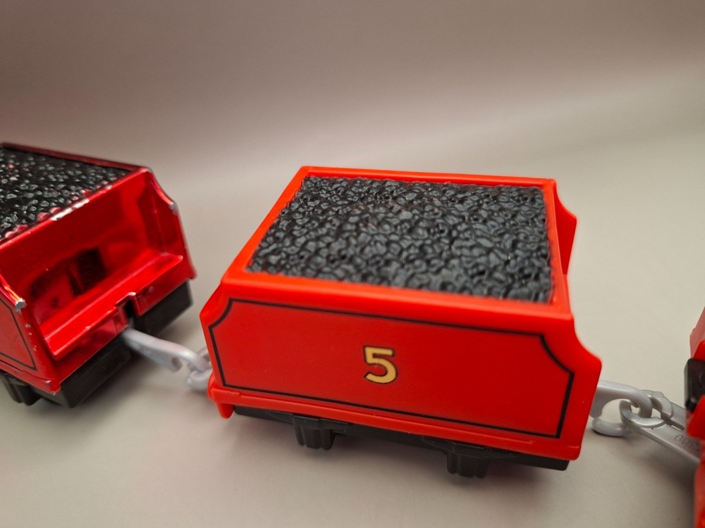 Scared James Trackmaster Train Motorized - 2013 Mattel Thomas the Tank Engine