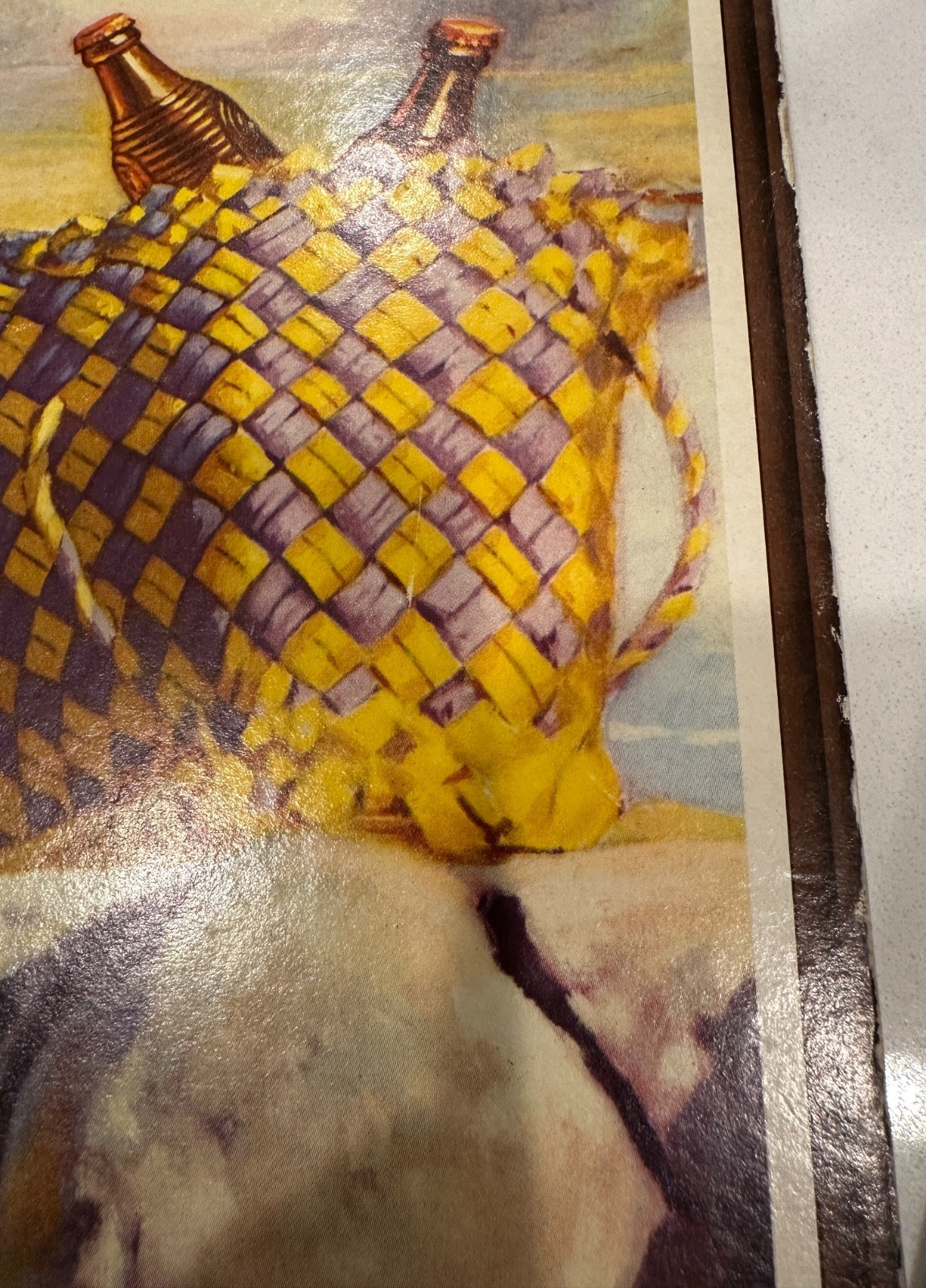 1940s Orange Crush advertising sign from Mexico