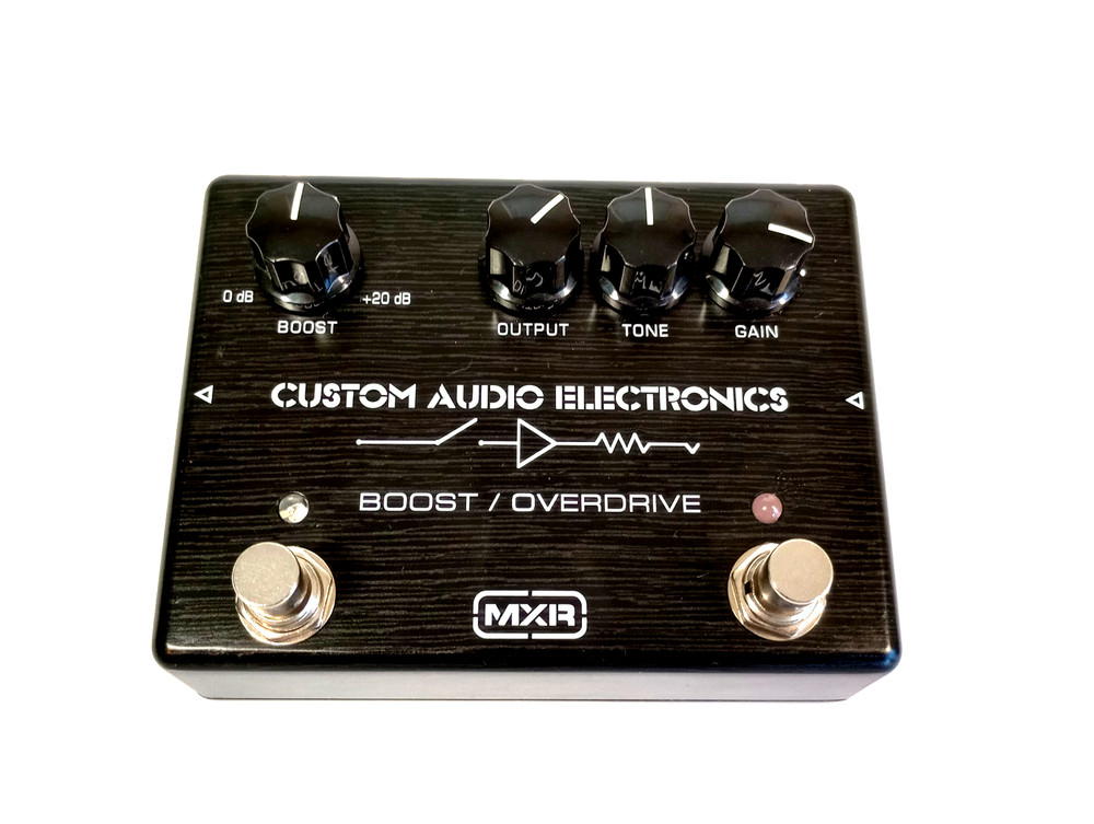 MXR CAE Custom Audio Electronics MC402 Boost/Overdrive Guitar Effects Pedal