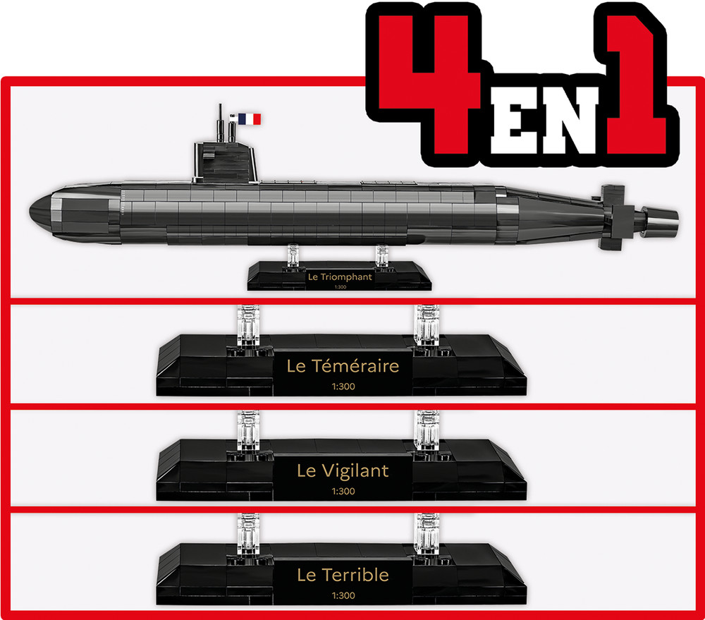 COBI Sous-Marin SNLE Set 4859