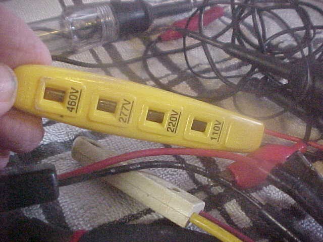 Vintage 1960S Electrical Circuit Tester LOT UNTESTED