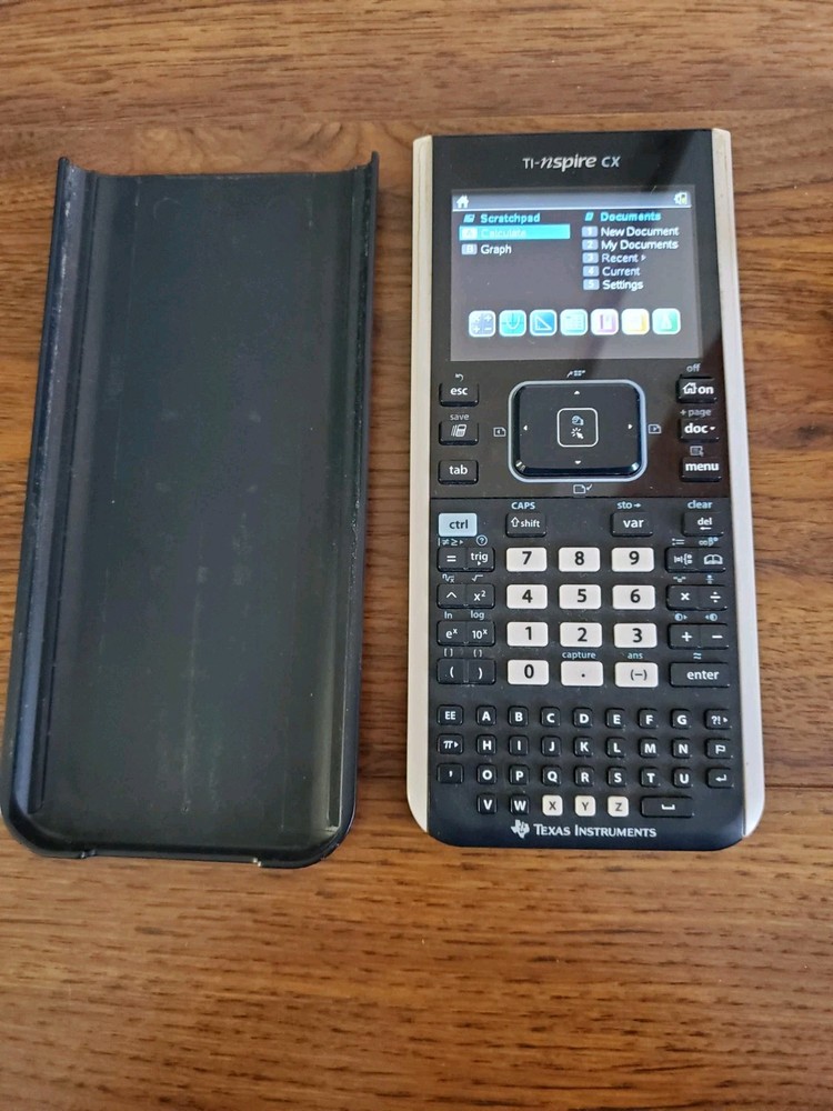 Texas Instruments TI Nspire CX Graphing Calculator With Cable Tested