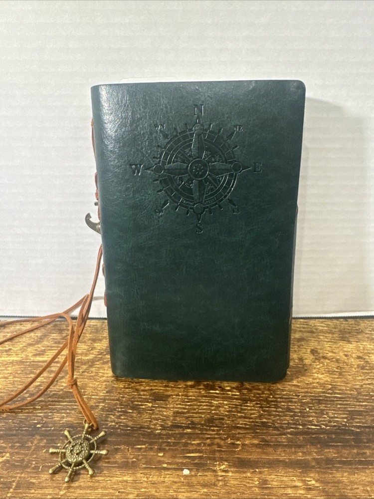 Classic Retro Leather Journal Travel Notepad Notebook Blank Diary Brown