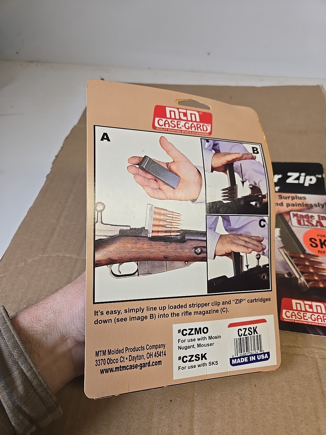 2x MTM Case-Gard CZSK Stripper Zip Ammo Loader - For SKS