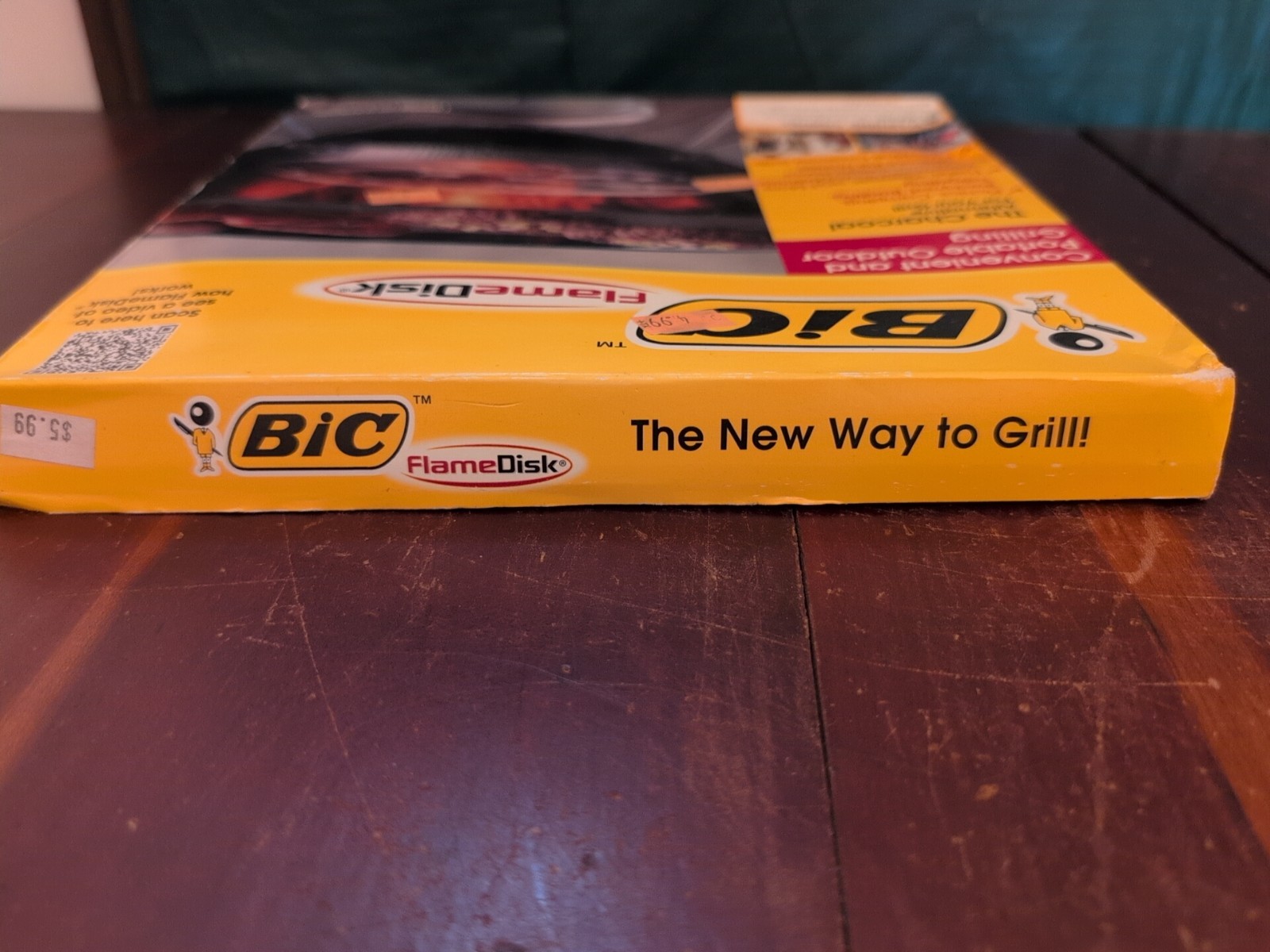 Bic Flame Disk For Portable Outdoor Grilling Charcoal Tailgating Prepper NOS