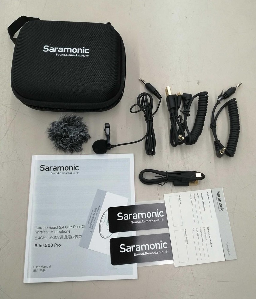 SARAMONIC Wireless Microphone BLINK500 PRO B1 Used