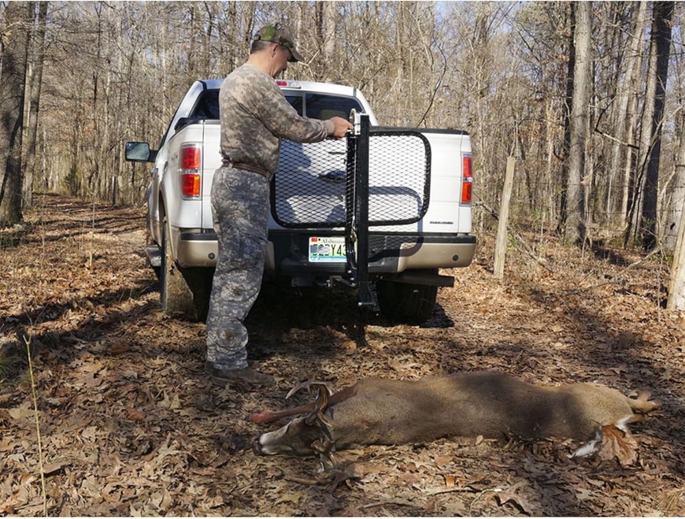 SwiveLift Durable Lightweight Foldable Big Game Hitch-Mounted Lifting System