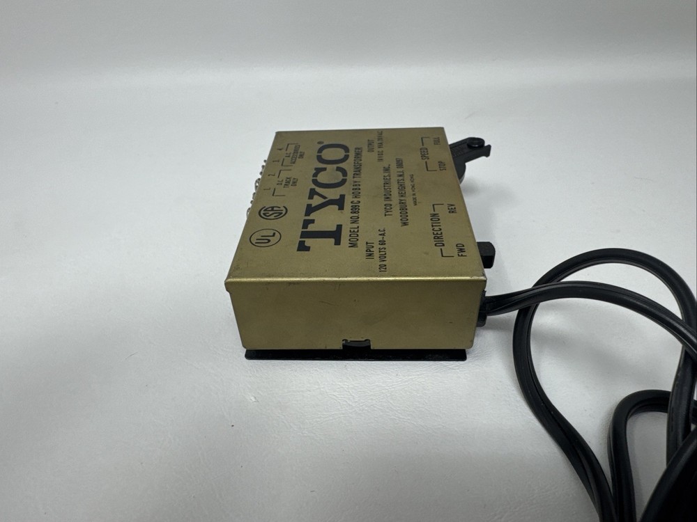 Tyco Hobby Train Transformer Model 899 C - HO Scale Train Control Power Supply